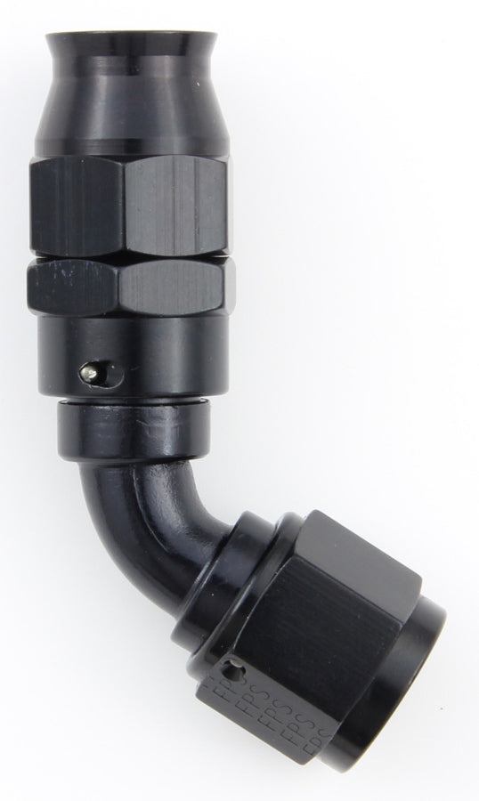 Hose Fitting #10 60 Deg PTFE Black - 686010BL