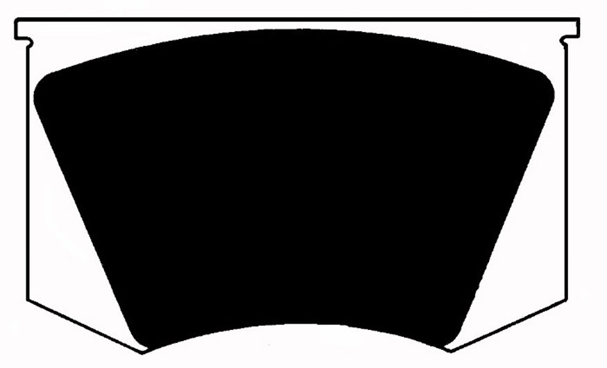 Porterfield Brake Pads for 1972 FERRARI 365 GTC