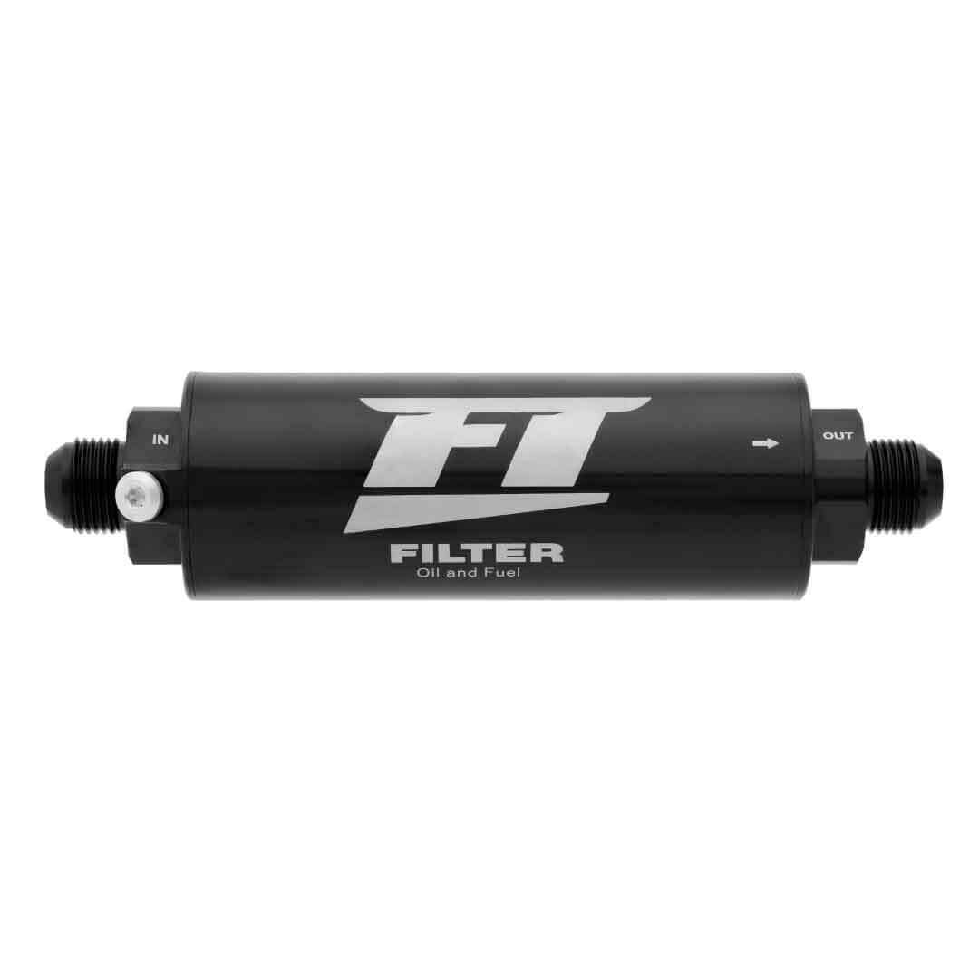 FT Fuel/Oil Filter 12an w/1/8npt port 60-Micron - 5012100573
