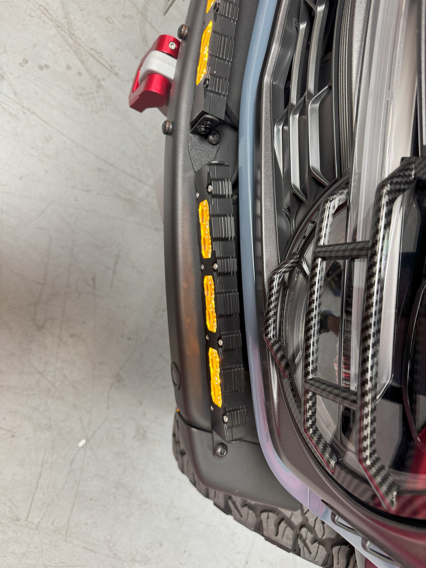 2022+ Ford Bronco Raptor Light Bar Extensions