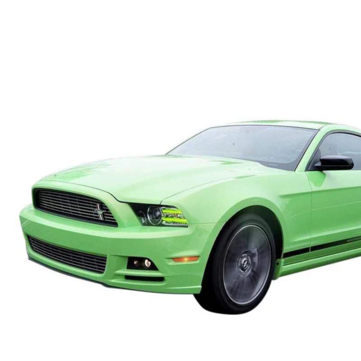 RGB Halo Kits Ford Mustang Multicolor Flow Series DRL Boards (2013-2014) - View 2
