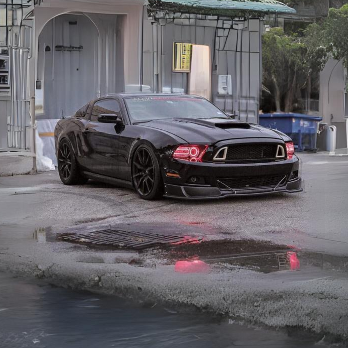 RGB Halo Kits Ford Mustang Multicolor Flow Series DRL Boards (2013-2014) - View 5