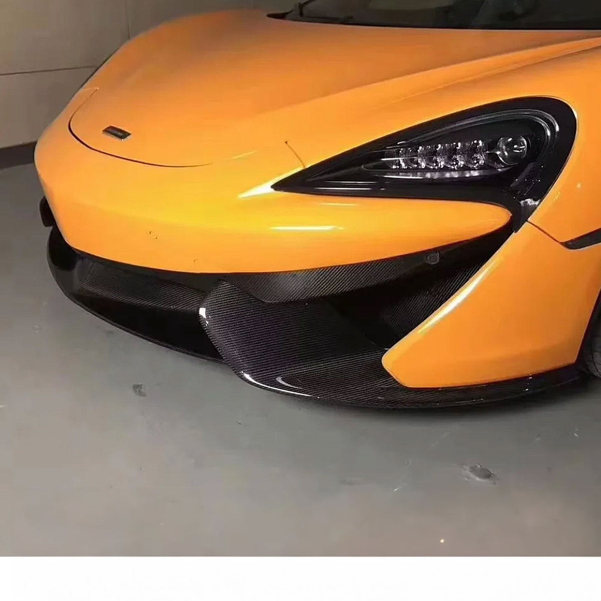 STRATEC SYSTEMS Dry Carbon Fiber Full Front Lip Kit for McLaren 540C 570S