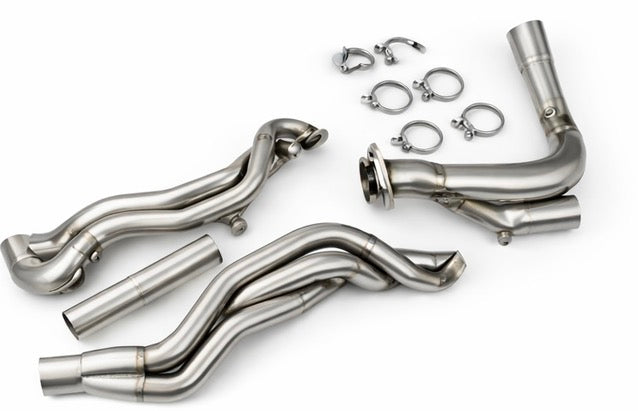 SPDZ1 2015-2025 Ford F150 1 7/8" Long Tube Headers with Off Road Pipe