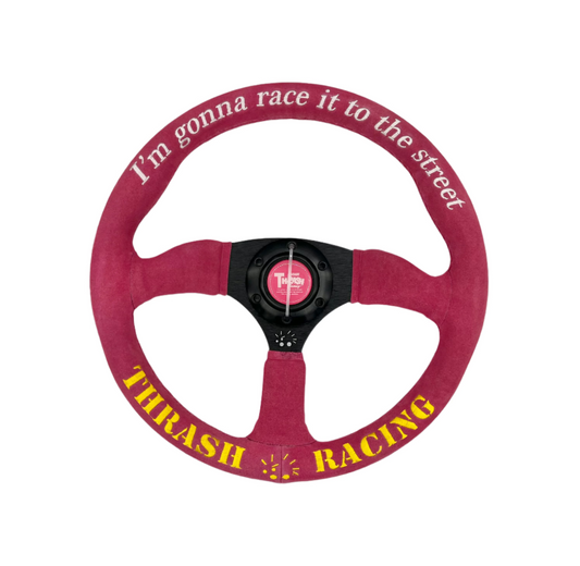 Speedzone Performance LLC 2nd Option Racing Thrash Racing Pink Steering Wheel