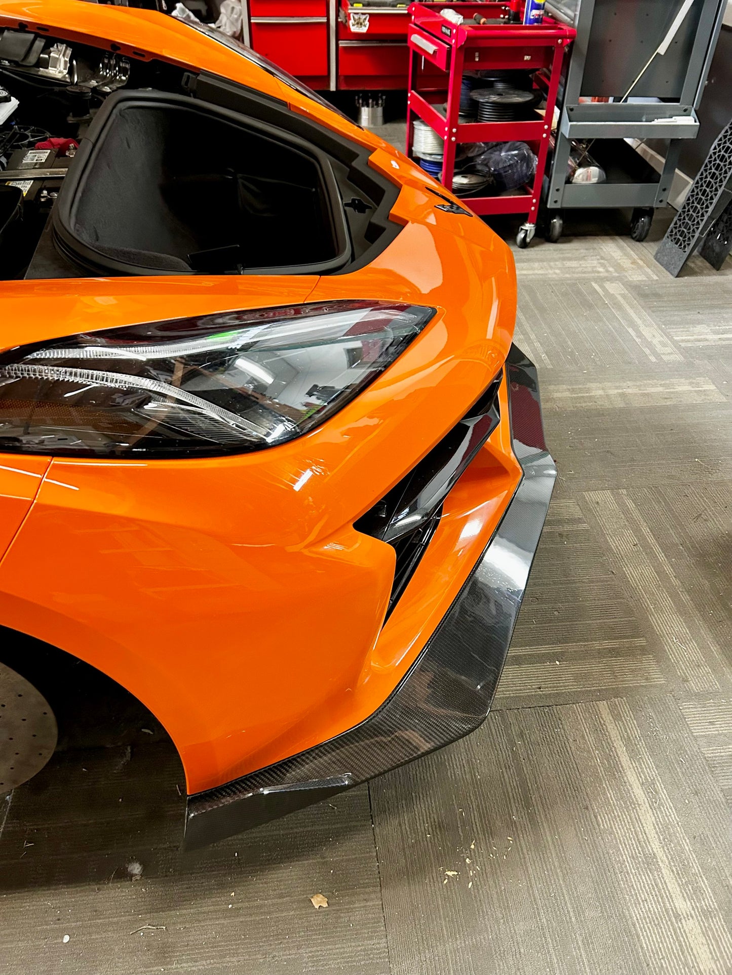 Z07R Front Splitter | C8 Z06/eRay/ZR1 Z07R Front Splitter