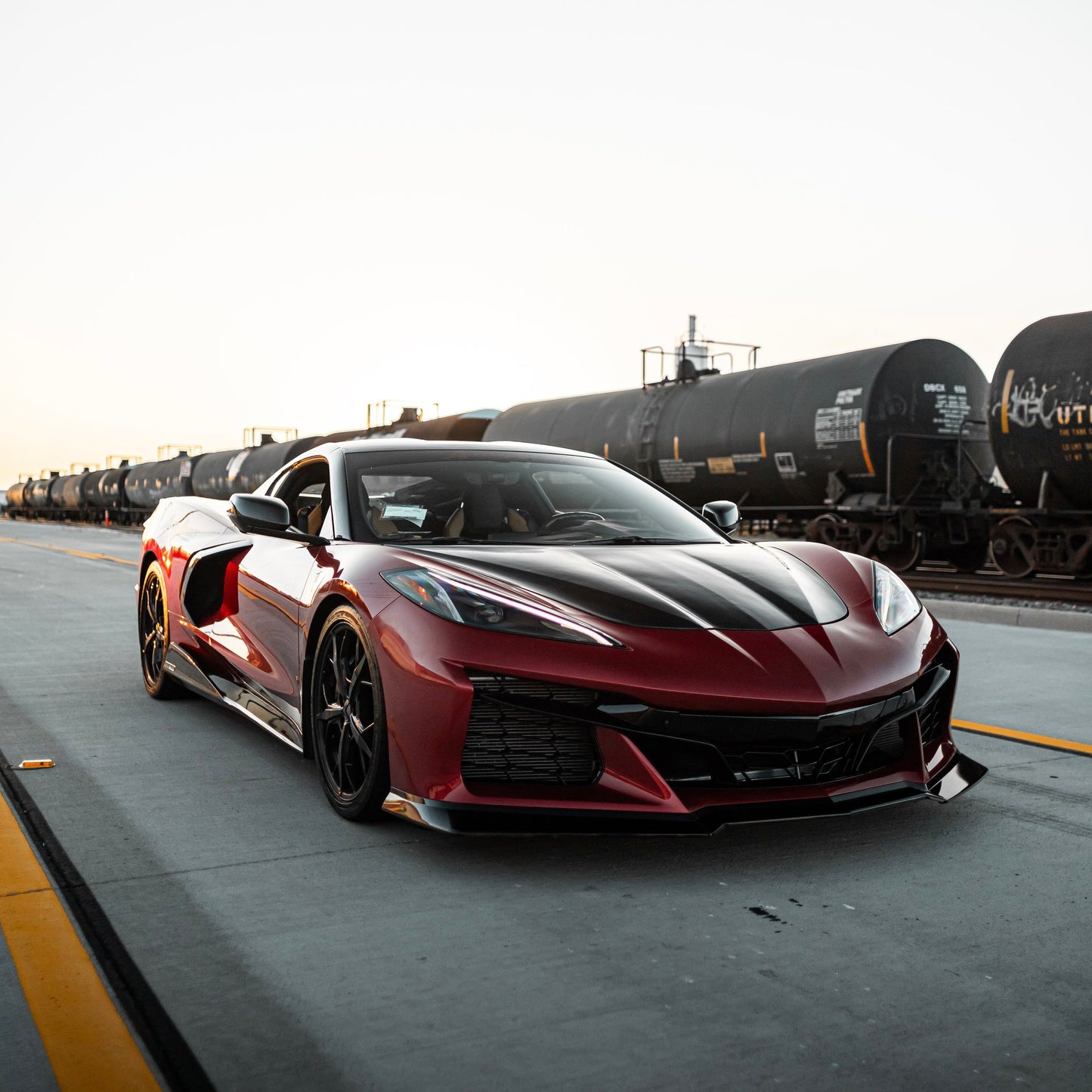 C8 To C8 Z06 Full Front Bumper Conversion Kit (Track Package 15pcs)