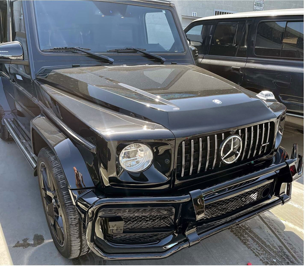 Bull Boost Performance G500 G550 To 2022 + G63 Full Upgrade Body Kit Bumper Fenders Hood Facelift...