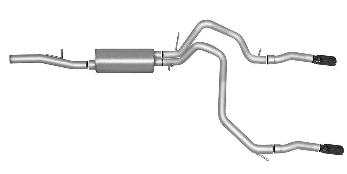 Exhaust System Dual Split Rear - 65669