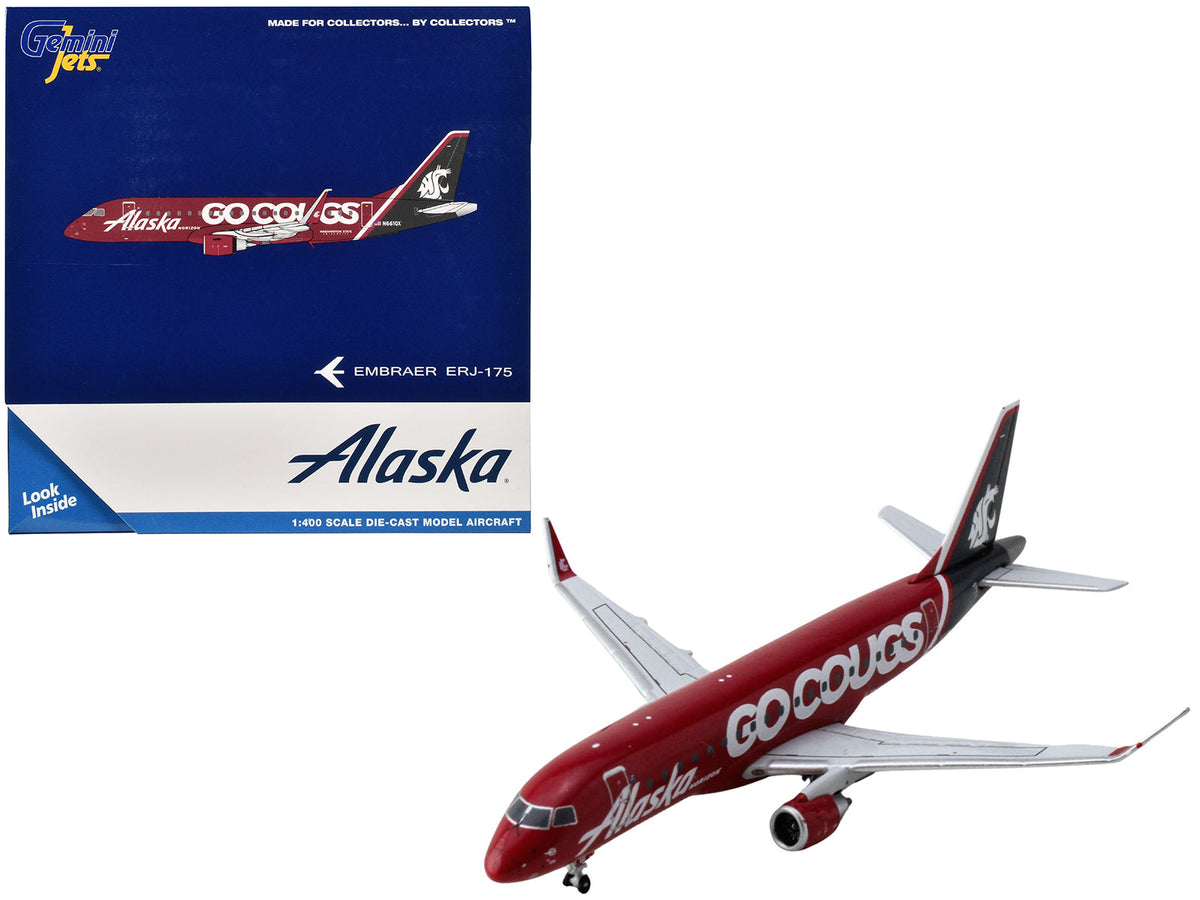 Rapid Vehicles Embraer ERJ-175 Commercial Aircraft "Alaska Airlines/Horizon - Washington State...