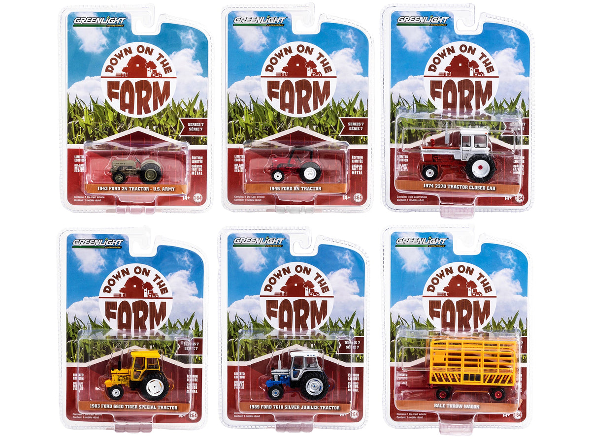 Rapid Vehicles "Down on the Farm" Series Set of 6 pieces Release 7 1/64 Diecast Models by...