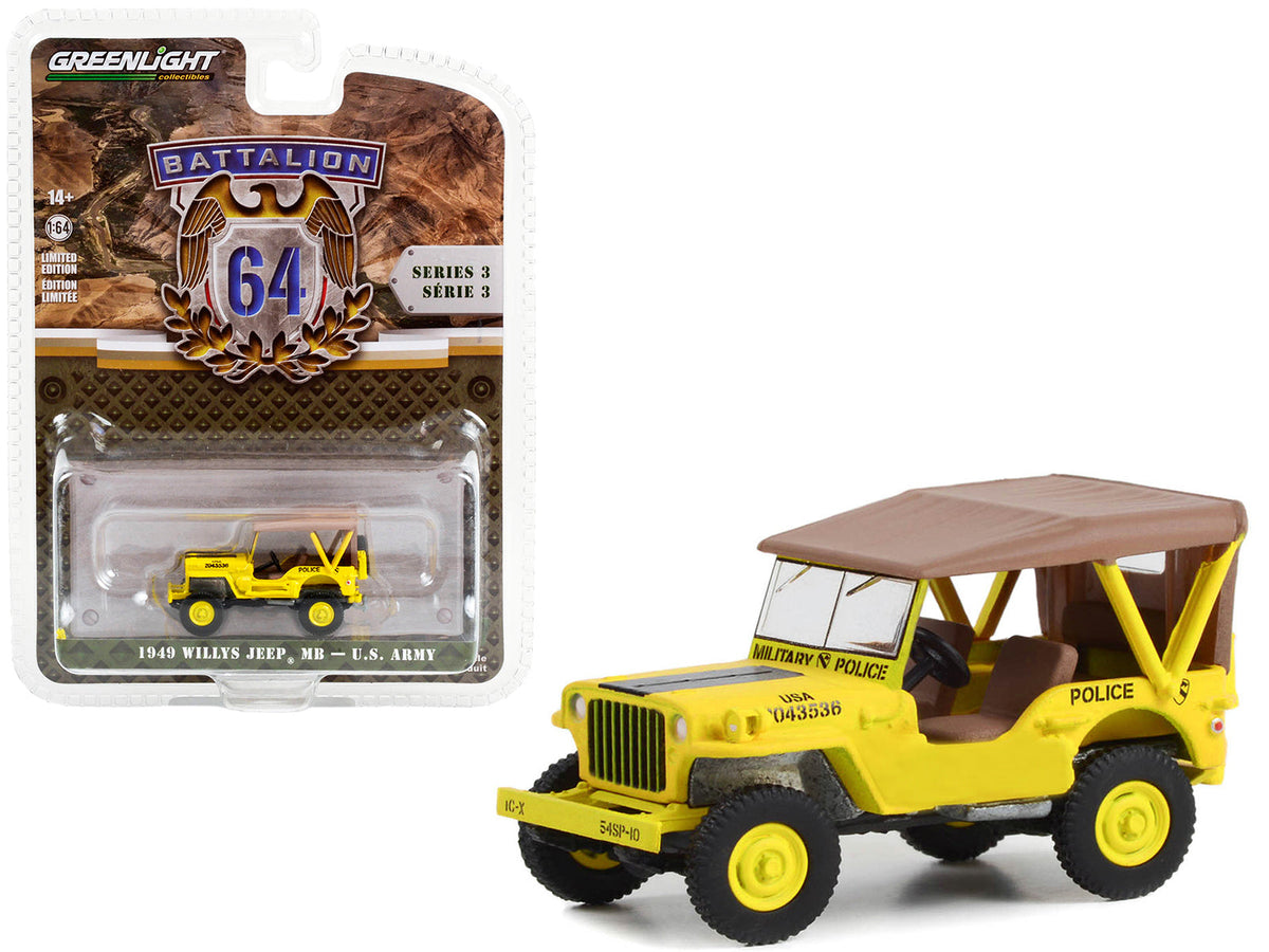 Rapid Vehicles 1949 Willys Jeep MB U.S. Army "545th Military Police Company Camp Drake Japan...
