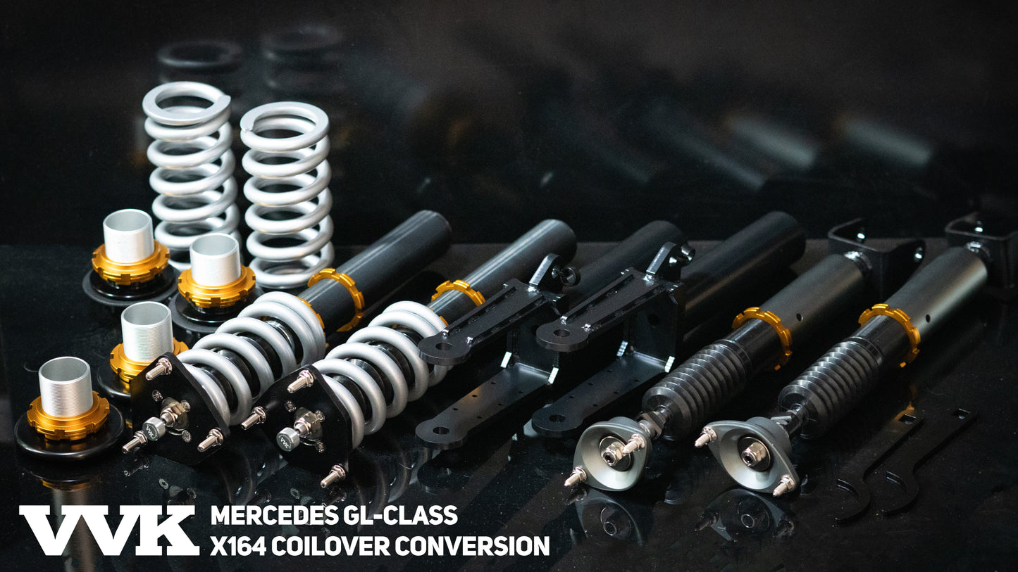 Mercedes GL X164 32-Way Adjustable Coilover Conversion Kit