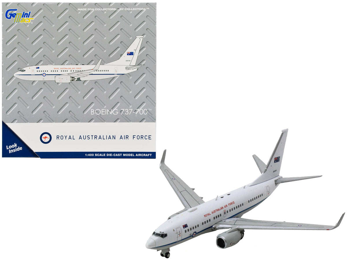 Rapid Vehicles Boeing 737-700 Aircraft "Royal Australian Air Force" (A36-001) White with Blue...