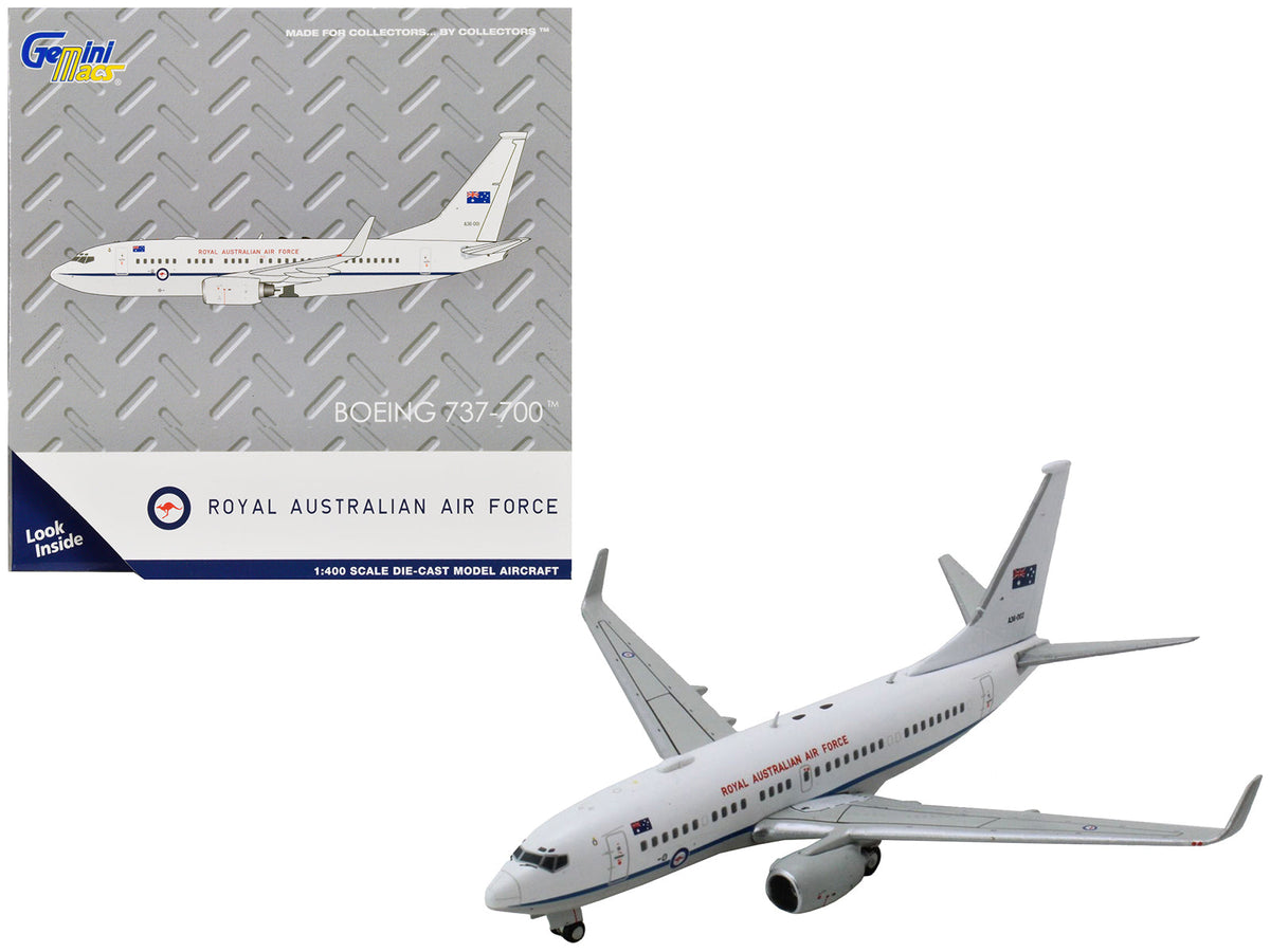 Rapid Vehicles Boeing 737-700 Aircraft "Royal Australian Air Force" (A36-002) White with Blue...