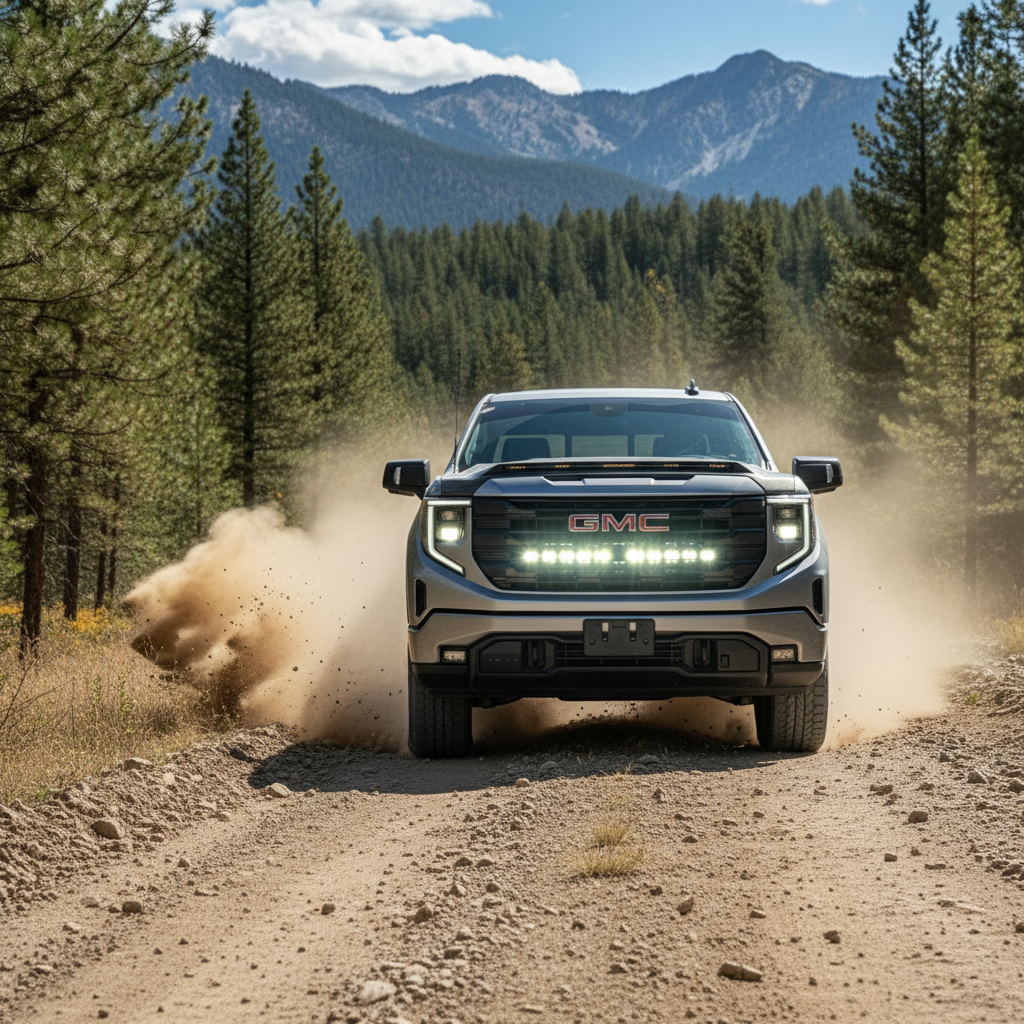 M&R Automotive 2019+ GMC Sierra 1500 40in Light Bar PRO - View 5