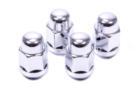 4 Lug Nuts 1/2in Acorn Bulge Seat - 41187B