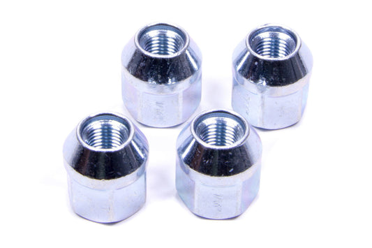 4 Lugnuts Acorn Bulge Open 1/2 - 90087B