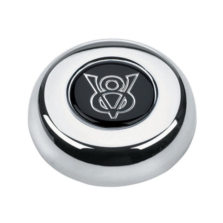 Chrome Button-Ford V-8 - 5682