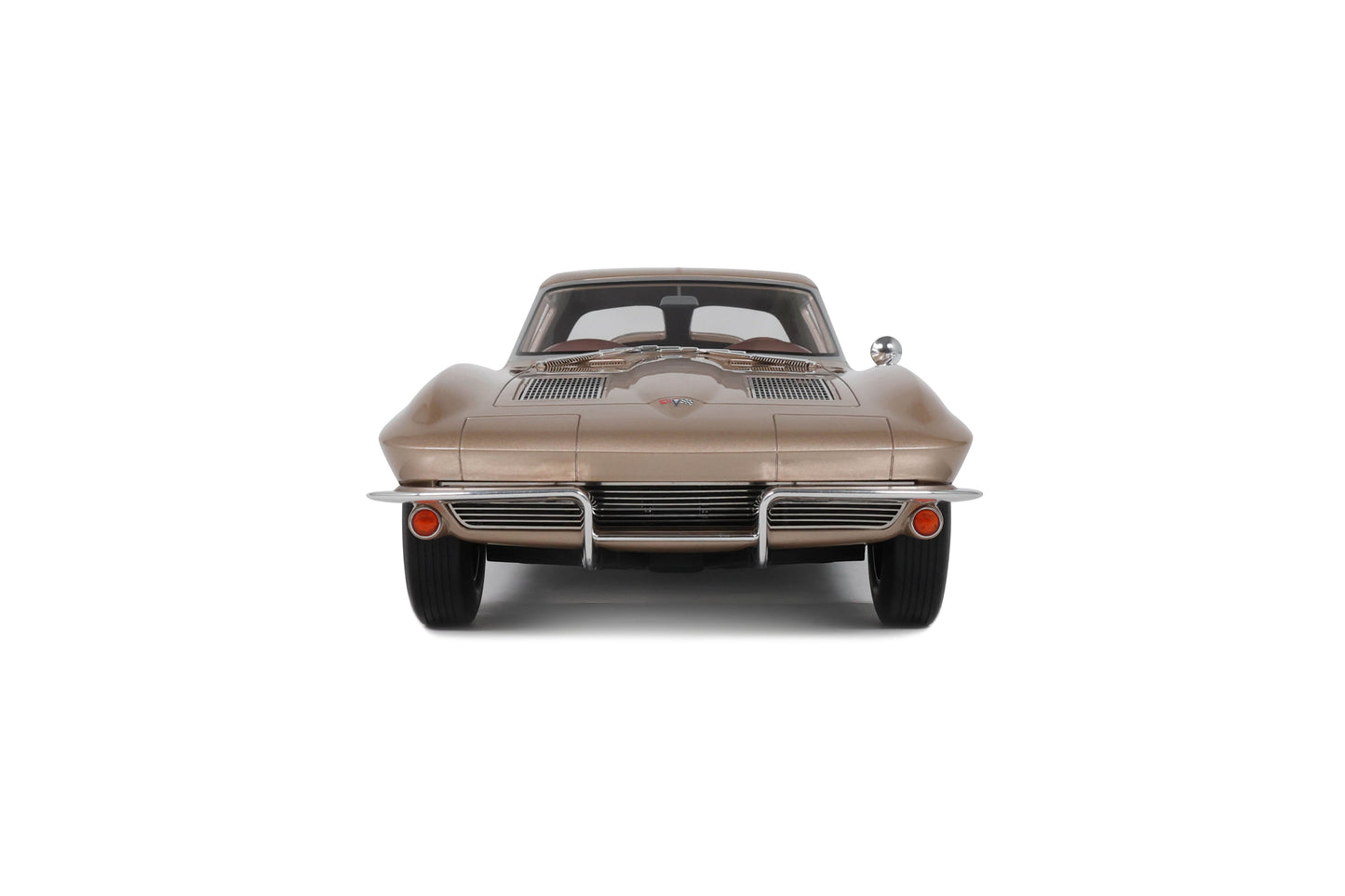 GT Spirit 1963 Chevy Corvette C2 Coupe Saddle Tan 1:12