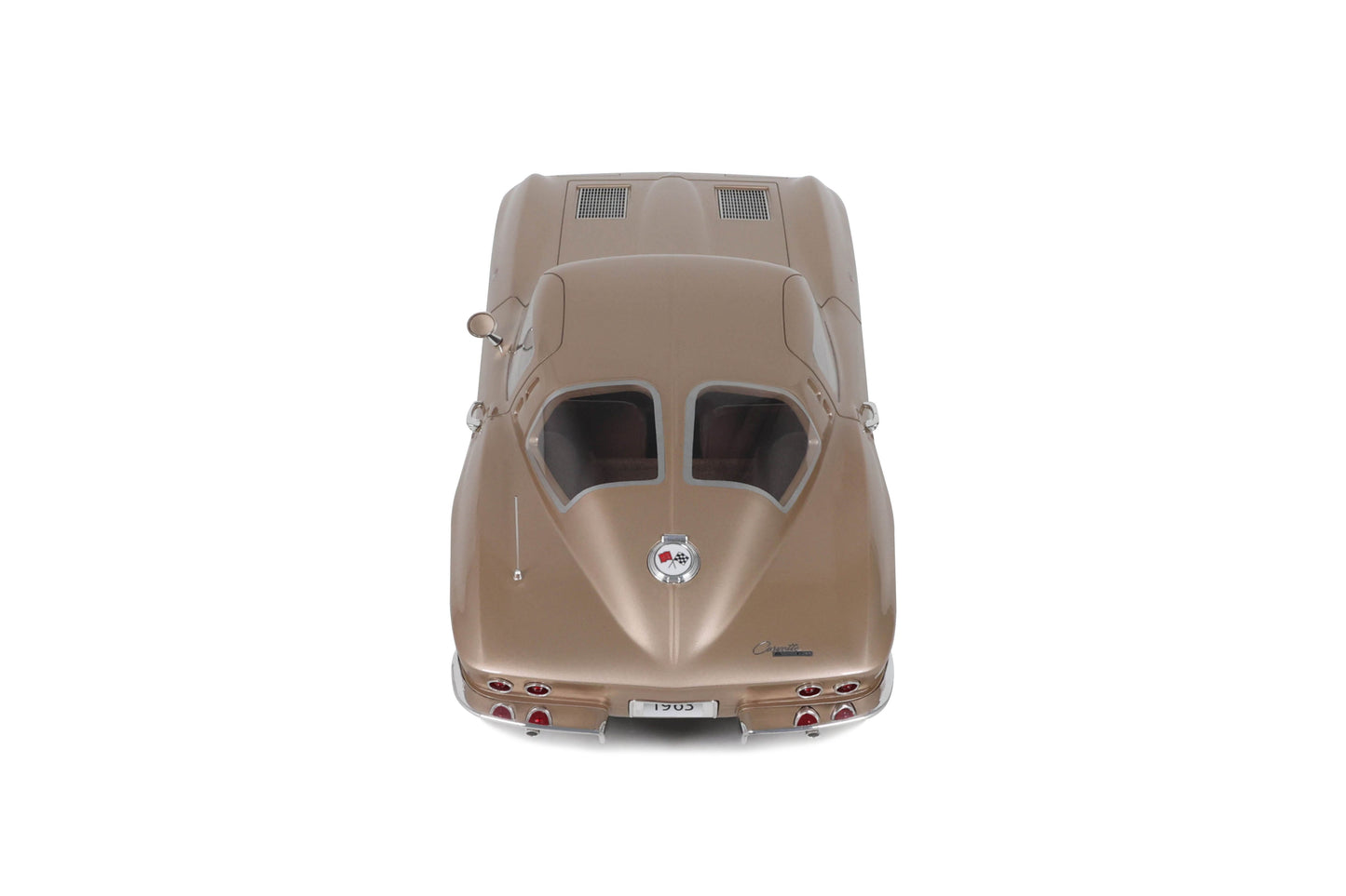 GT Spirit 1963 Chevy Corvette C2 Coupe Saddle Tan 1:12