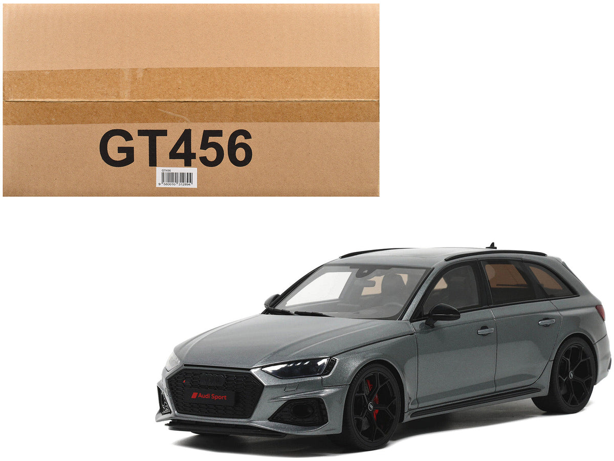 Rapid Vehicles Audi RS 4 Competition Gray Metallic 1/18 Model Car by GT Spirit  free shipping USA...