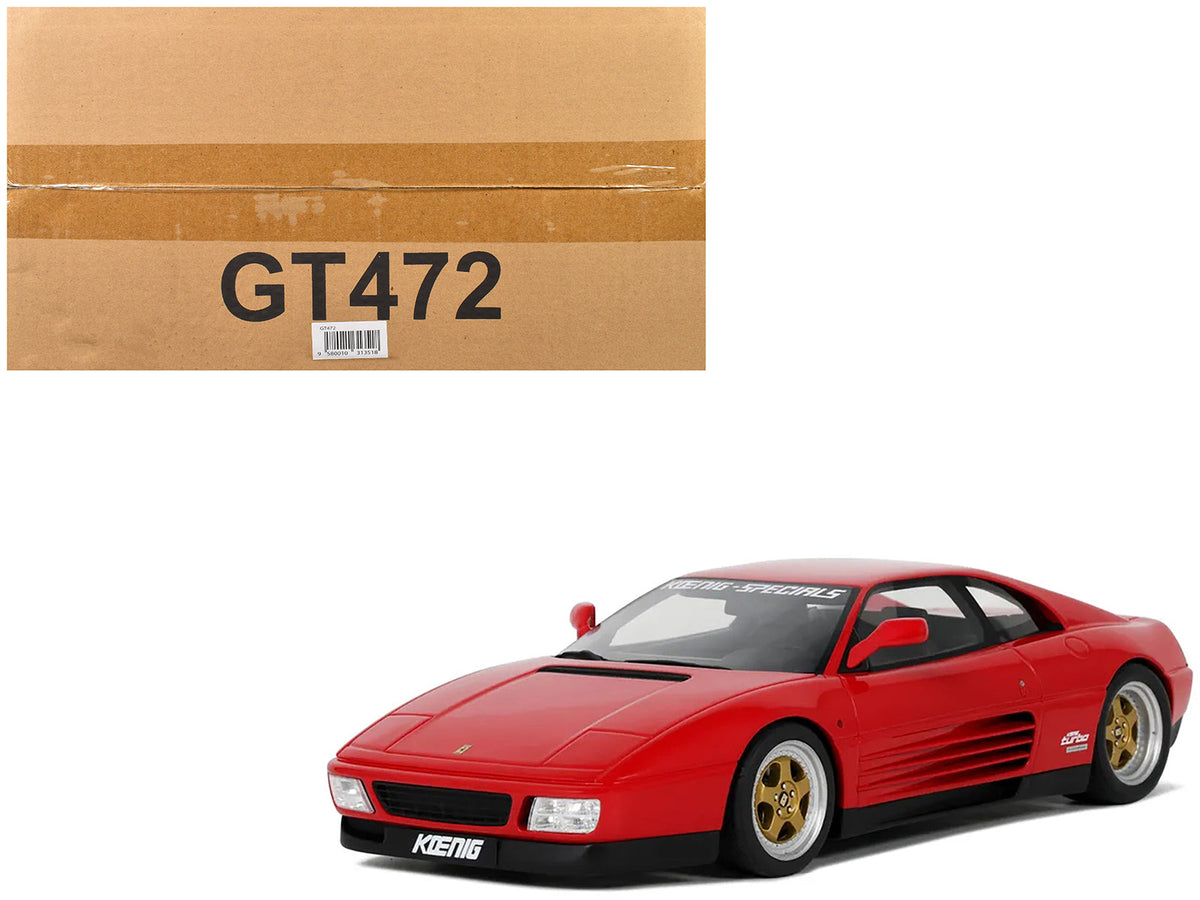 Rapid Vehicles 1994 Koenig Specials 348 Twin Turbo Red 1/18 Model Car by GT Spirit  free shipping...