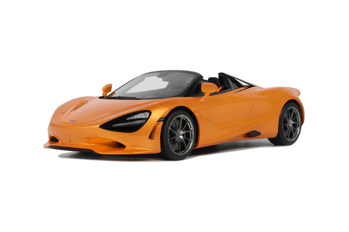 GT Spirit 2024 Mclaren 750S Spyder Papaya Spark Orange 1:18