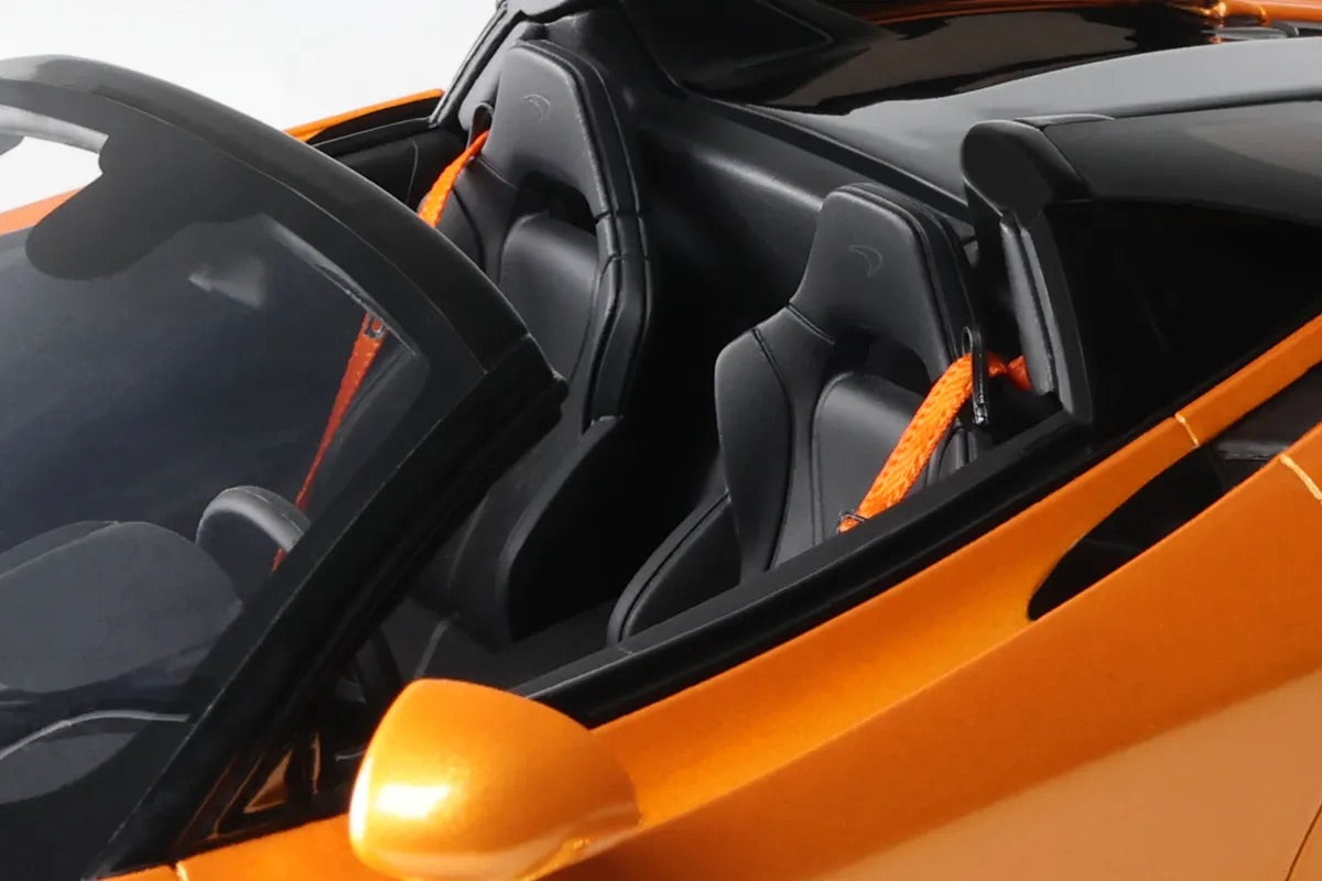 GT Spirit 2024 Mclaren 750S Spyder Papaya Spark Orange 1:18