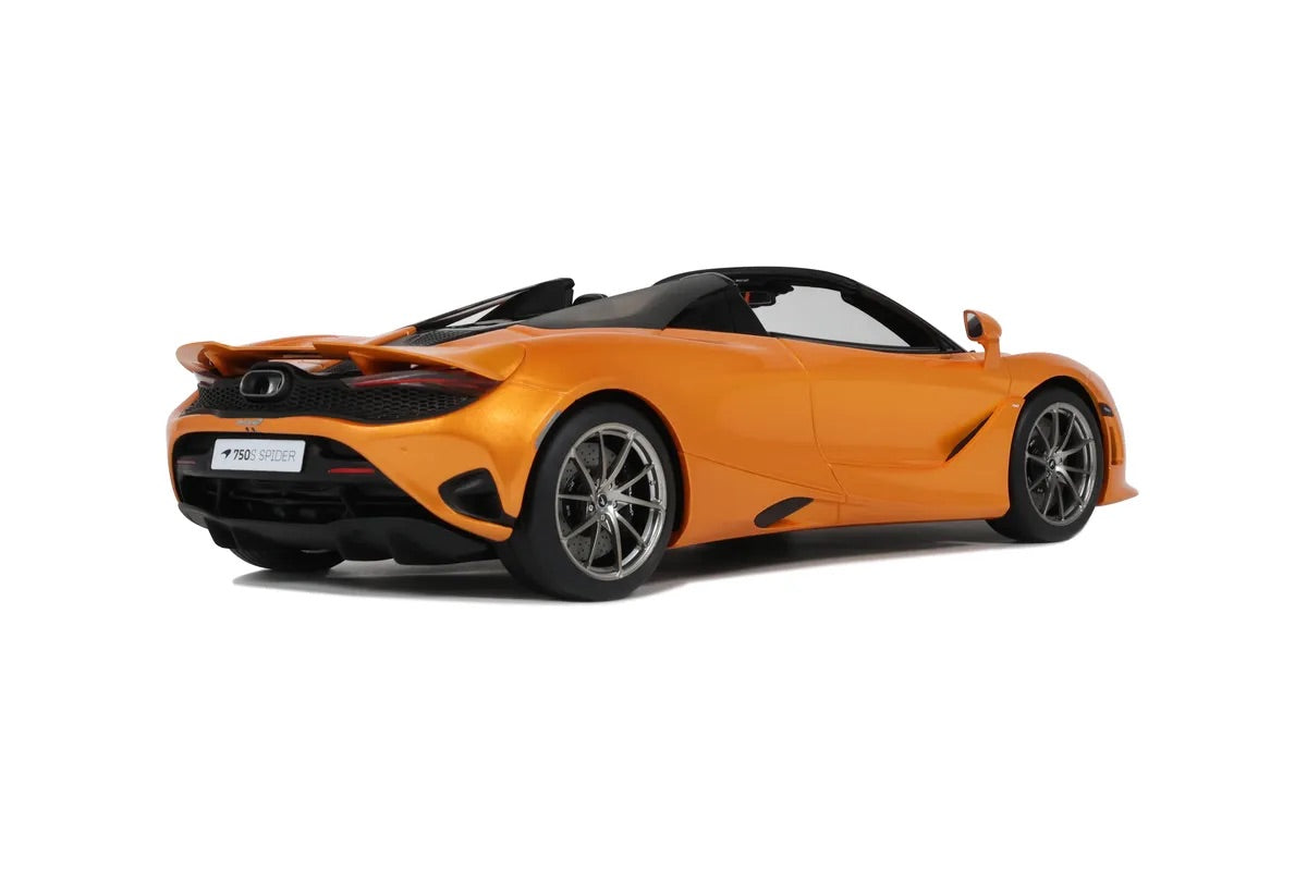 GT Spirit 2024 Mclaren 750S Spyder Papaya Spark Orange 1:18