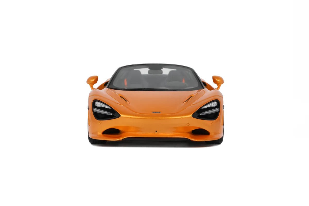 GT Spirit 2024 Mclaren 750S Spyder Papaya Spark Orange 1:18