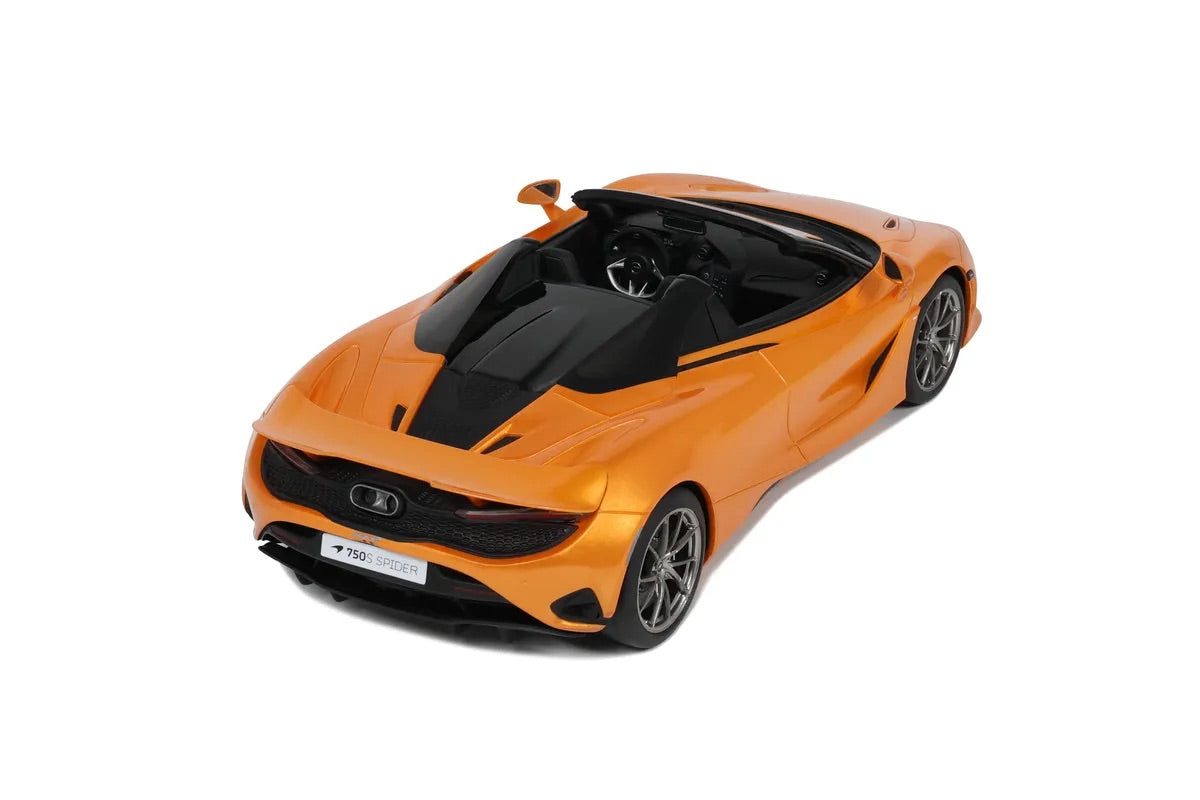 GT Spirit 2024 Mclaren 750S Spyder Papaya Spark Orange 1:18