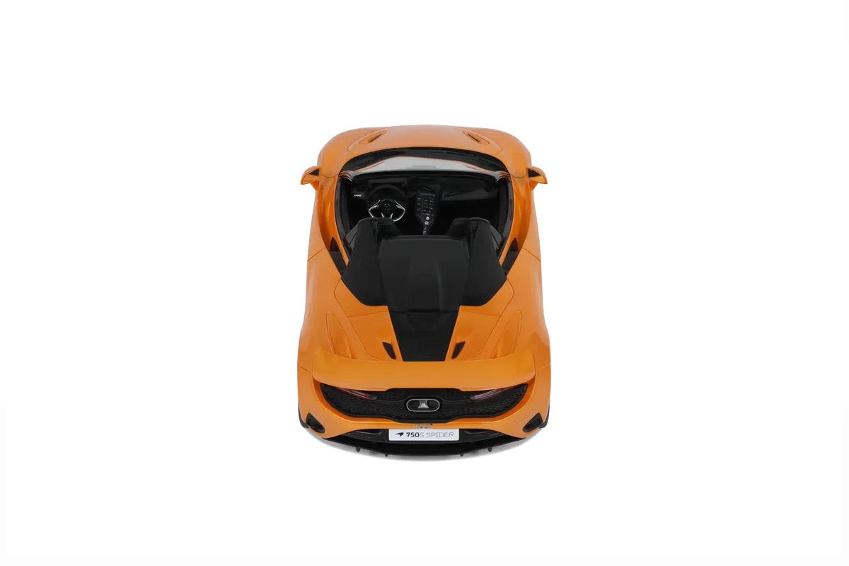 GT Spirit 2024 Mclaren 750S Spyder Papaya Spark Orange 1:18