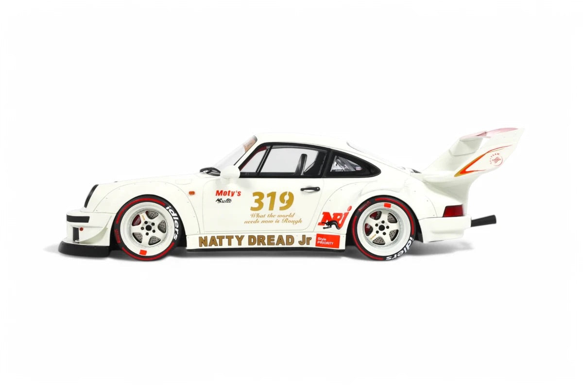 GT Spirit 2024 Porsche 911 964 RWB Natty Dread Jr White 1:18