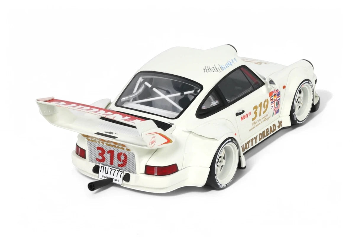 GT Spirit 2024 Porsche 911 964 RWB Natty Dread Jr White 1:18