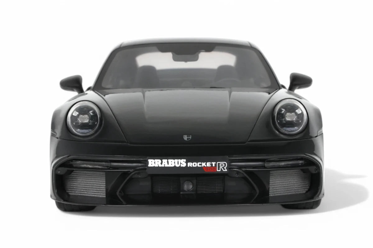 GT Spirit 2023 Brabus 900 Porsche 911 Turbo S Rocket R Black 1:18
