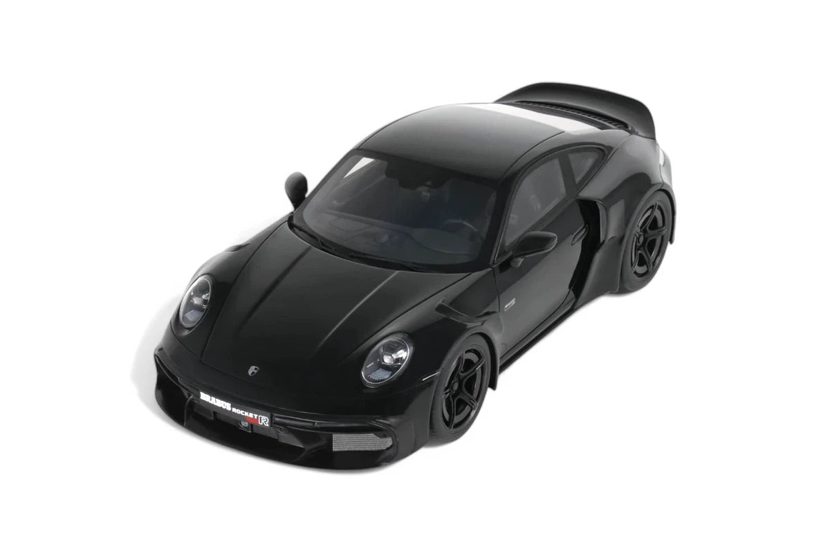 GT Spirit 2023 Brabus 900 Porsche 911 Turbo S Rocket R Black 1:18