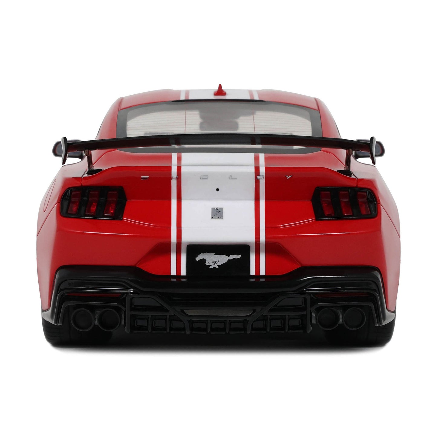 GT Spirit 2025 Ford Shelby Mustang Super Snake Race Red 1:18