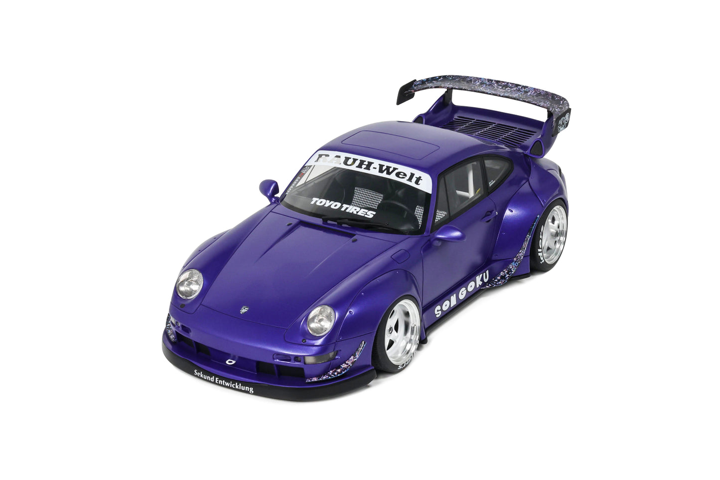 GT Spirit 2024 Porsche 993 RWB "Son Goku" Purple 1:18