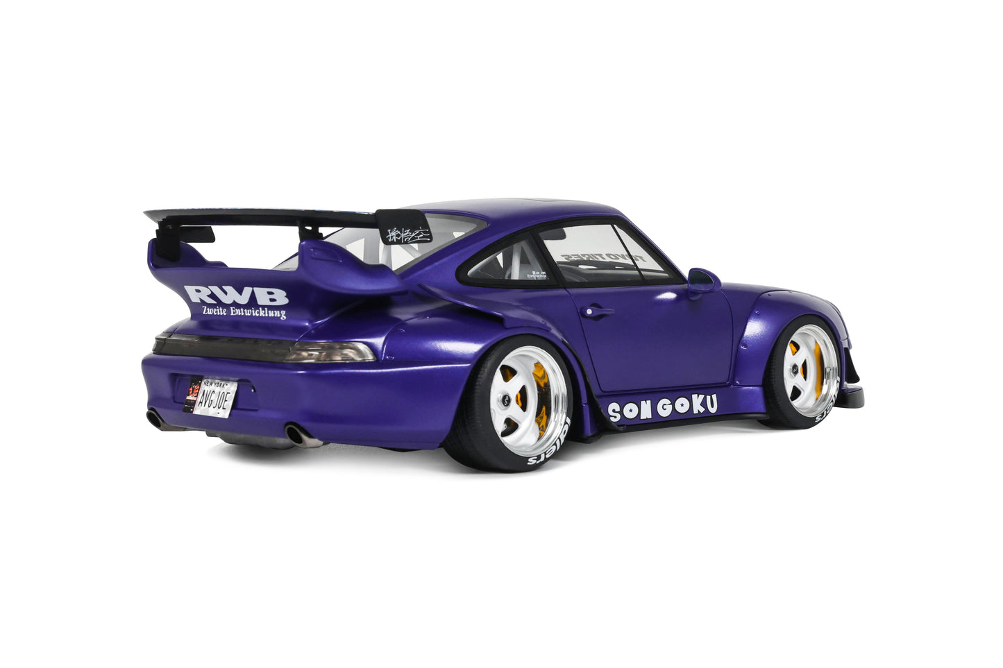GT Spirit 2024 Porsche 993 RWB "Son Goku" Purple 1:18