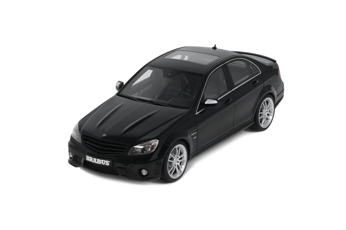GT Spirit 2008 Mercedes Benz Brabus B63S (C63) W204 Obsidian Black 1:18