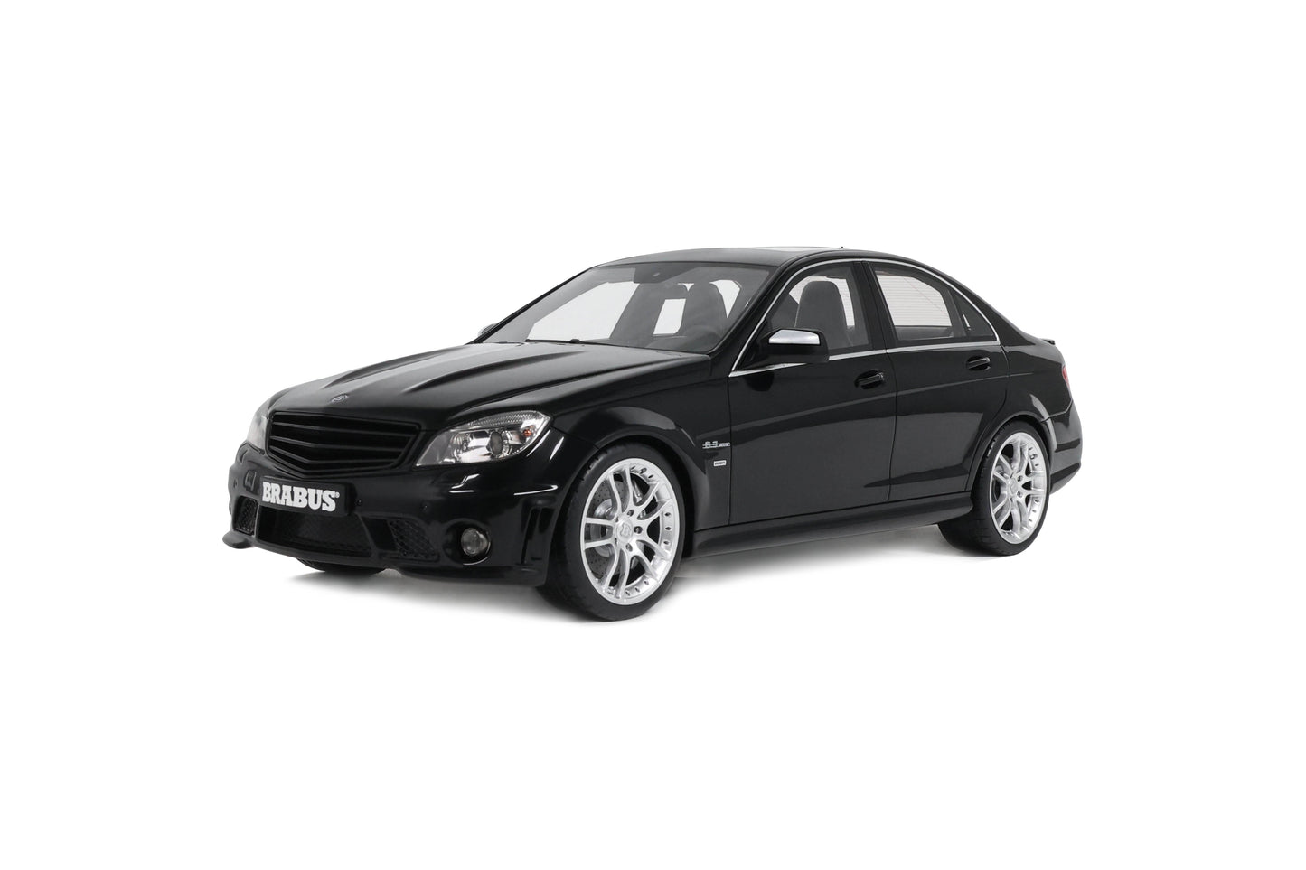 GT Spirit 2008 Mercedes Benz Brabus B63S (C63) W204 Obsidian Black 1:18