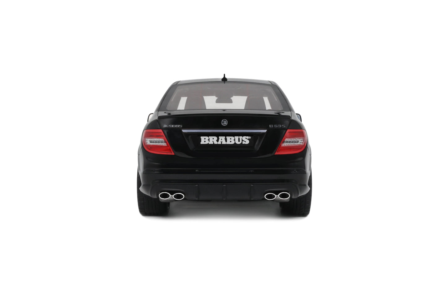 GT Spirit 2008 Mercedes Benz Brabus B63S (C63) W204 Obsidian Black 1:18