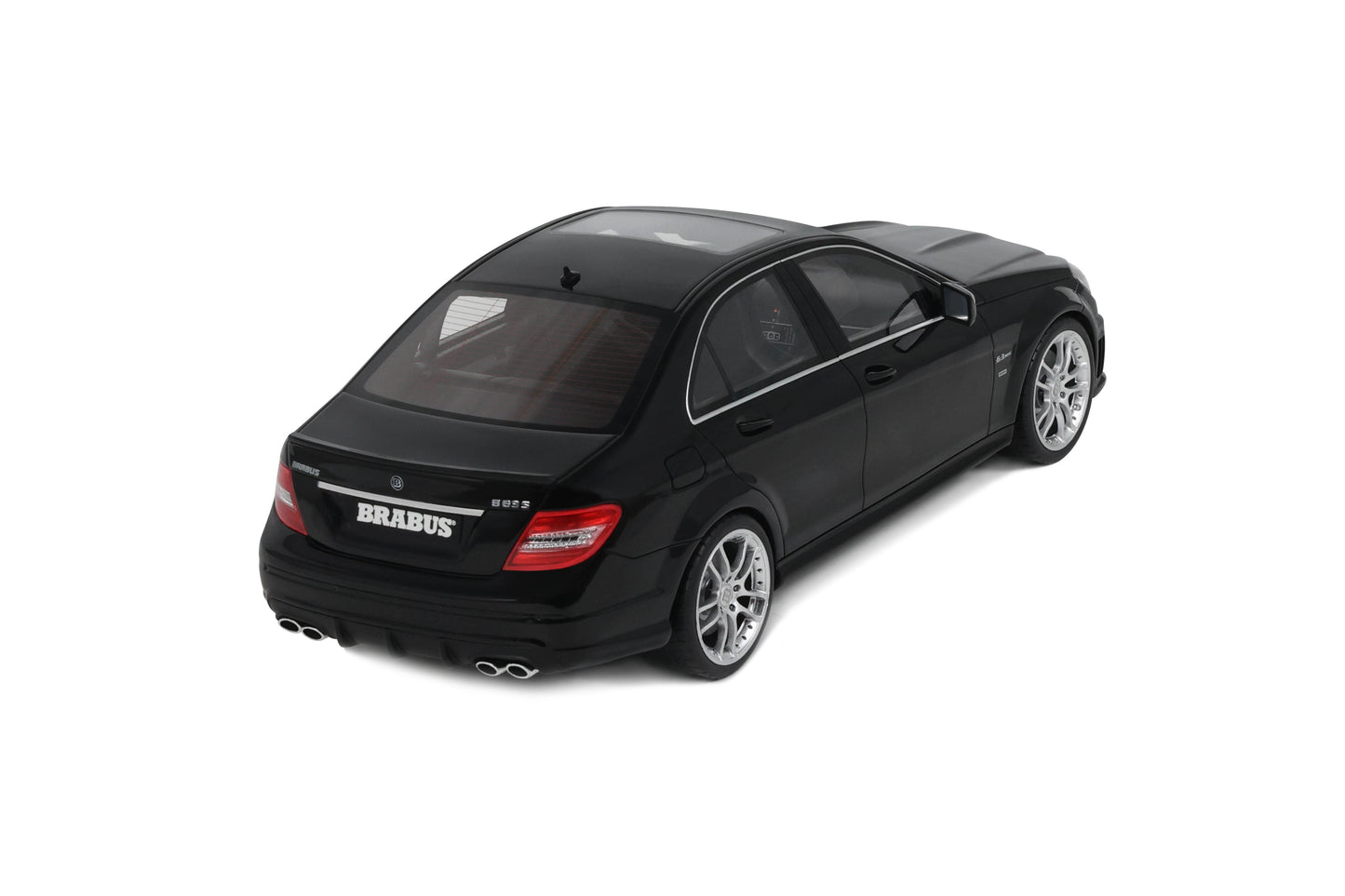 GT Spirit 2008 Mercedes Benz Brabus B63S (C63) W204 Obsidian Black 1:18