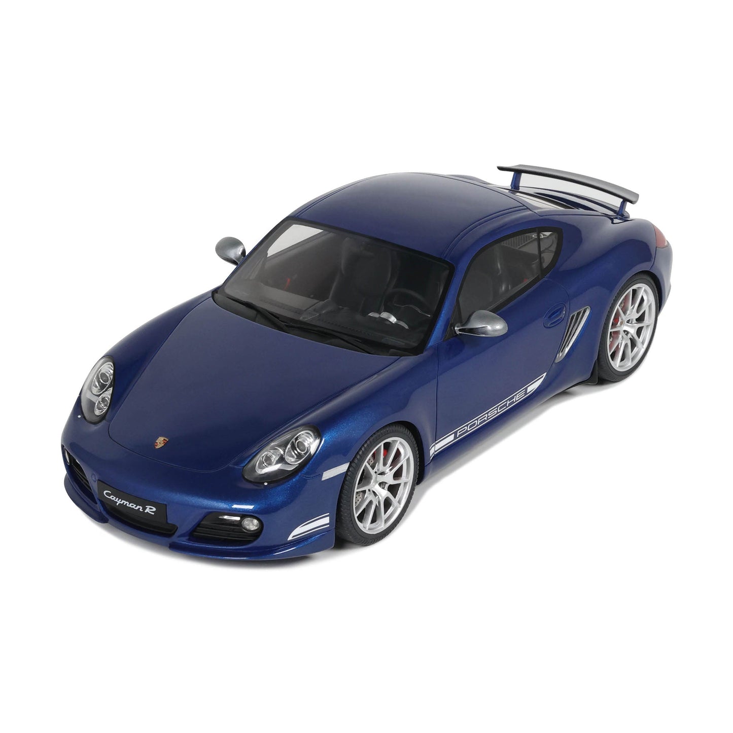 GT Spirit 2012 Porsche 987.2 Cayman R Aqua Blue Metallic 1:18