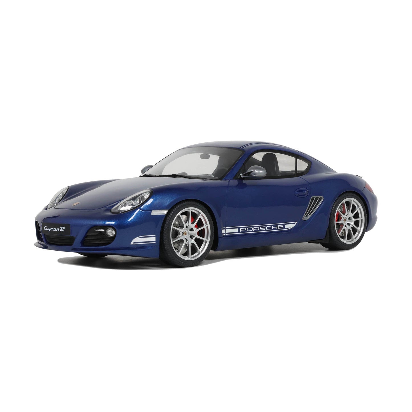 GT Spirit 2012 Porsche 987.2 Cayman R Aqua Blue Metallic 1:18