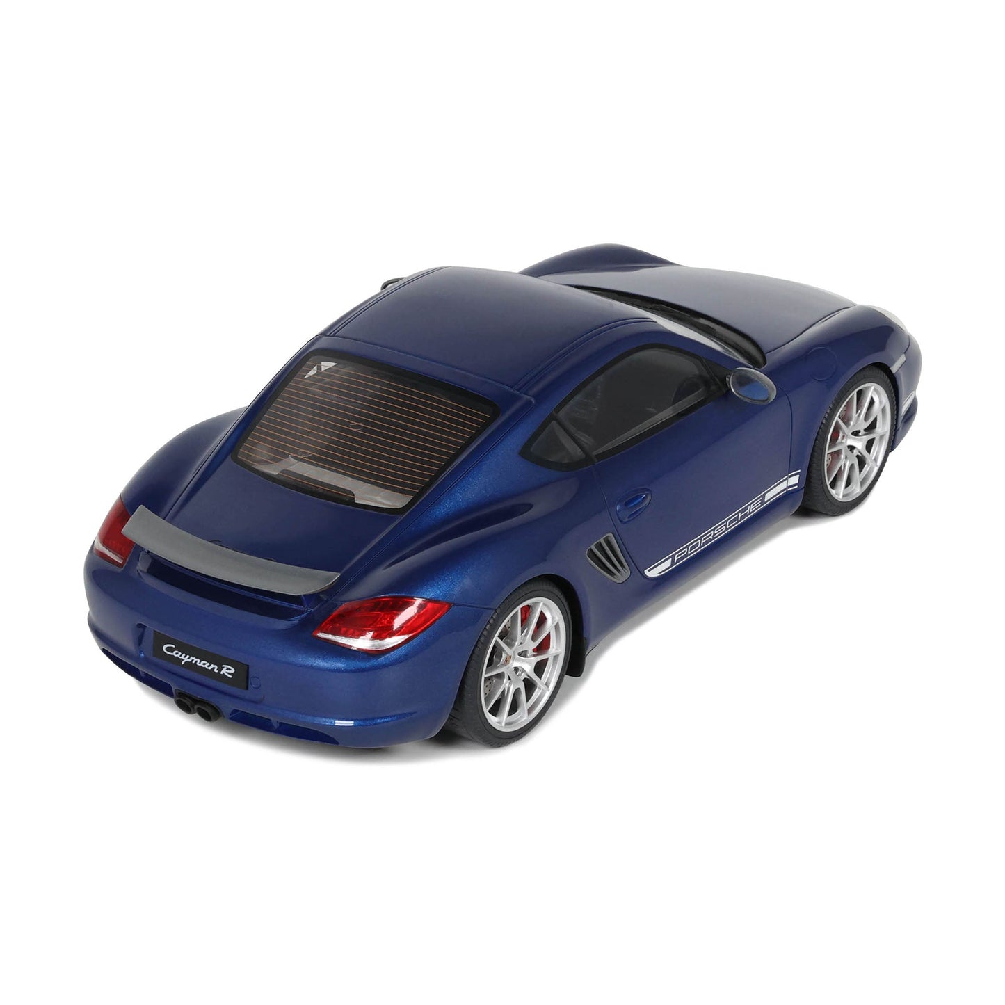 GT Spirit 2012 Porsche 987.2 Cayman R Aqua Blue Metallic 1:18