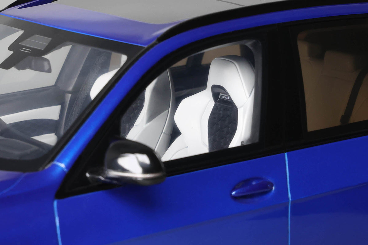 GT Spirit 2023 BMW X5M (G05) Competition Marina Bay Blue Metallic 1:18