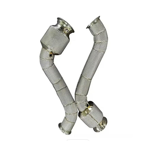 Bull Boost Performance 304 Stainless High Performance Catted Downpipe for McLaren GT