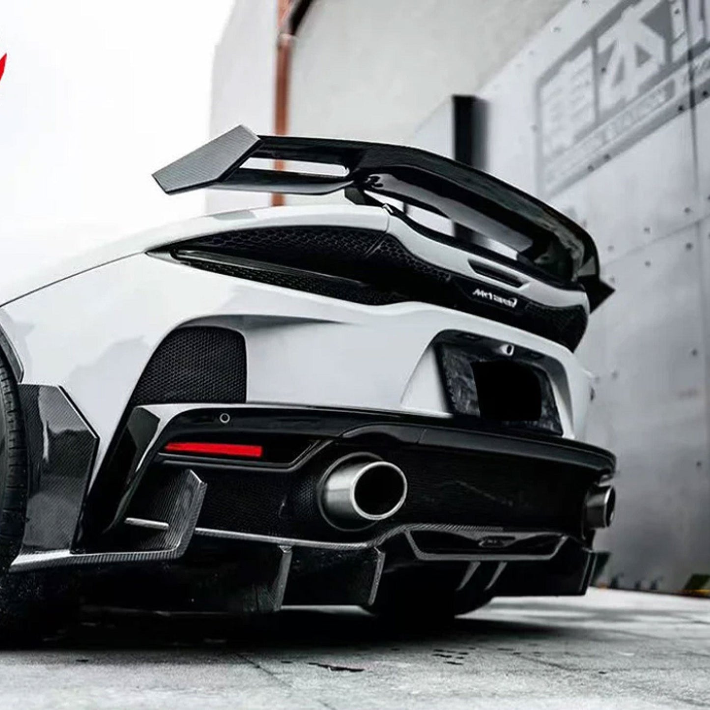 PRO Style Carbon Fiber Rear Diffuser Lip for McLaren GT